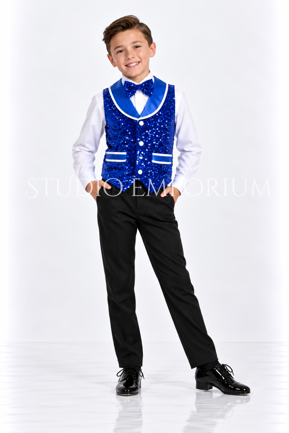 Showtime Vest & Bow Tie Set