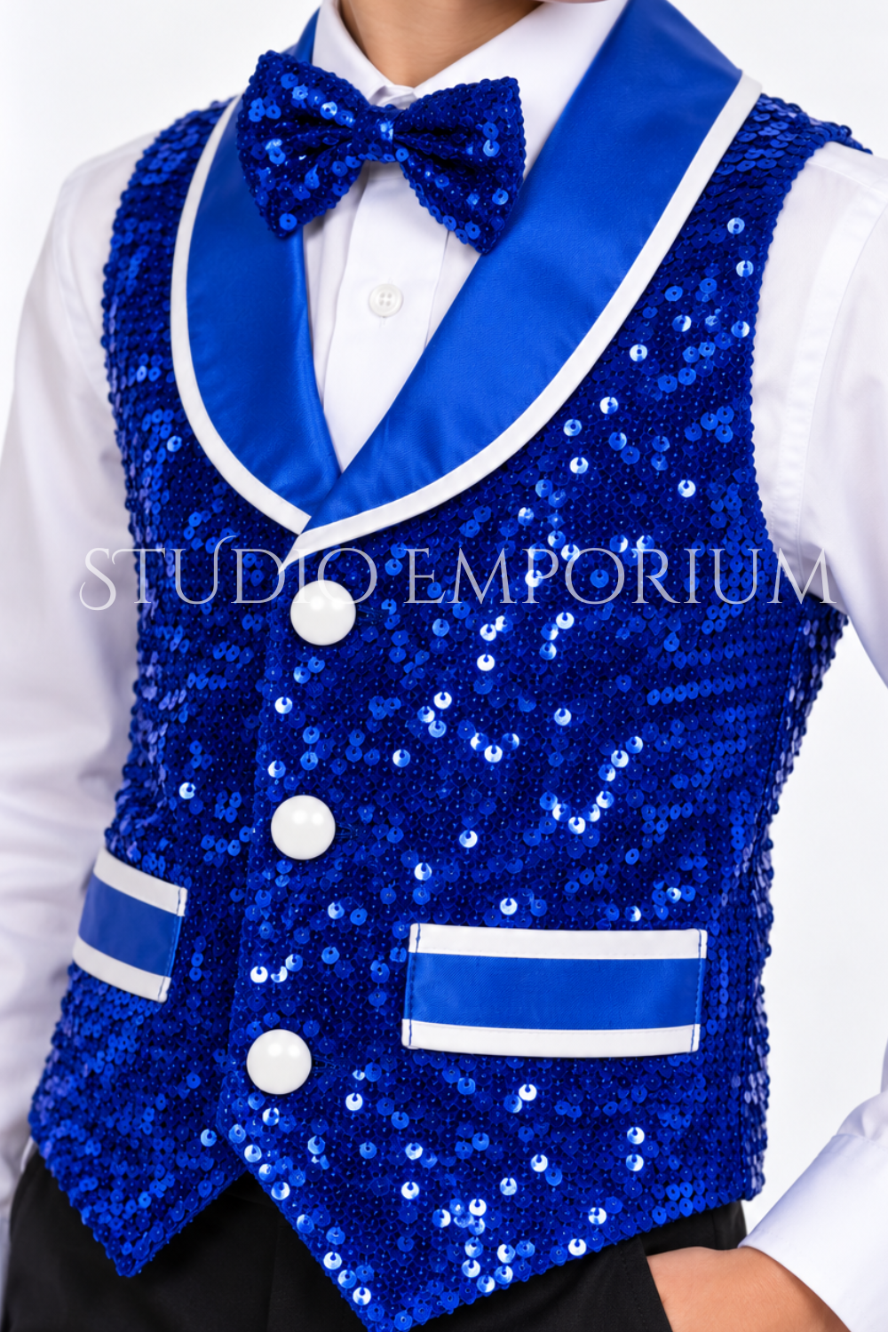 Showtime Vest & Bow Tie Set